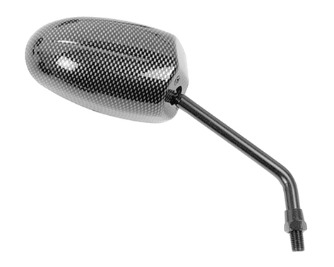 Oglinda universala dreapta, carbon stralucitor, cod E-121 D