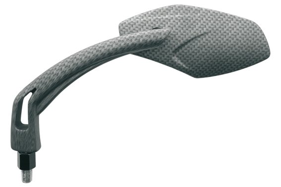 Oglinda universala stanga, carbon mat, cod E-373 I